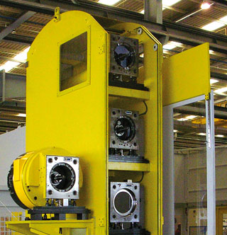 Maquina ejemplo de Intercambio Cabezales